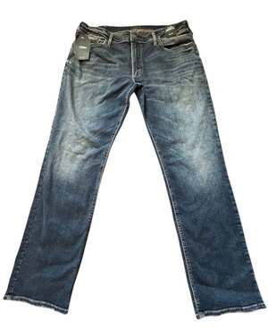 Silver Jeans Co. Allan Classic Fit Straight Leg Jeans Size 38x32